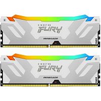 Оперативная память Kingston 32GB 6800MT/ s DDR5 CL36 DIMM (Kit of 2) FURY Renegade RGB White XMP (KF568C36RWAK2-32)