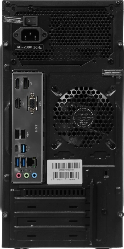 Компьютер Amur Нарвал B7I21 MT i3 12100 (3.3) 16Gb SSD256Gb UHDG 730 FreeDOS GbitEth 400W мышь клавиатура черный (RUS) (2147002) (АМУЕ.466219.002 2147002) фото 10