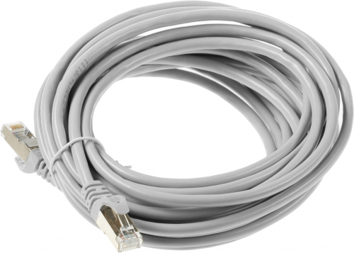 Патч-корд Premier PP6-7.5M 10000Гбит/ с FTP 4 пары cat6 CCA molded 7.5м серый RJ-45 (m)-RJ-45 (m)