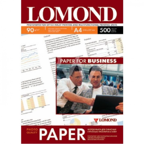 Бумага Lomond 0102131 A4/ 90г/ м2/ 500л./ белый матовое для струйной печати