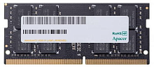 Apacer DDR4 16GB 2666MHz SO-DIMM (PC4-21300) CL19 1.2V (Retail) 1024*8 3 years (AS16GGB26CQYBGH/ES.16G2V.GNH)