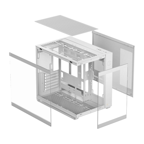 Корпус Case Ocypus Iota C70 WH ARGB ATX win / white / 6 ARGB fans / no PSU / Tempered Glass (IOTA-C70-WHD600XX-GL) фото 6