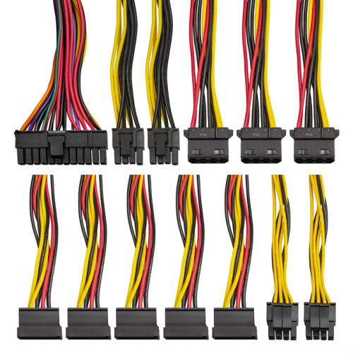 Блок питания Exegate EX260643RUS-PC 600W 600PPE (ATX, APFC, PC, КПД 80% (80 PLUS), 12cm fan, 24pin, 2x(4+4)pin, PCIe, 5xSATA, 3xIDE, black, кабель 220V в комплекте) фото 5