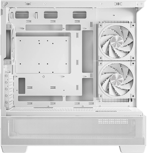 корпус Deepcool CG380 3F WH без БП, боковое окно (панорама), 3x120mm ARGB PWM вентилятора, белый, mATX (R-CG380-WHAGM3-G) фото 6