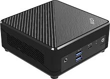 Неттоп MSI Cubi N ADL-019RU N100 (0.8) 4Gb SSD128Gb UHDG Windows 11 Pro 2xGbitEth WiFi BT 65W черный (9S6-B0A911-265)