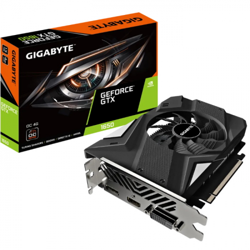 Видеокарта GIGABYTE GeForce GTX1650 4GB GDDR6 PCI-E 3.0 x 16 CUDA 896 128bit 1xDP 1xDVI-D 1xHDM (GV-N1656OC-4GD V2.0) фото 5