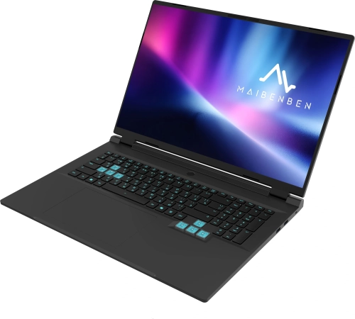 Ноутбук Maibenben X18A-R98957 (X18A-R989570R3RHB4E10) Ноутбук Maibenben X18A-R98957 Ryzen 9 8945HX 24Gb SSD1Tb NVIDIA GeForce RTX 5070 8Gb 18 IPS FHD+ (1920x1200) Windows 11 Home black WiFi BT Cam 5200mAh (X18A-R989570R3RHB4E10) фото 5