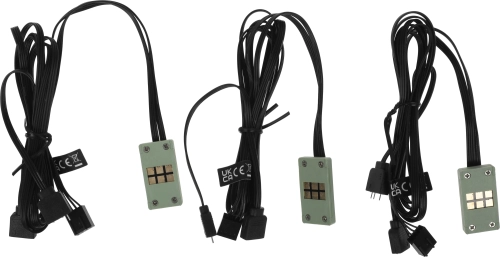 Вентилятор для корпуса Thermaltake CT120 EX Sync Matcha ARGB 120х120x25 зеленый 4-pin 28.5дБ (упак.:3шт) (CL-F196-PL12MG-A) Ret фото 12