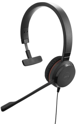 Jabra 5393-823-369 Гарнитура Jabra Evolve 30 II Mono Headset Schwarz - USB-C/A MS Mono (USB, Jack 3,5 мм)(5393-823-369)
