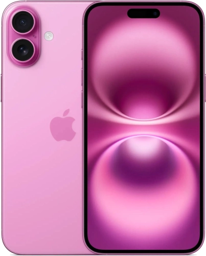 Смартфон Apple A3290 iPhone 16 Plus 128Gb розовый моноблок 3G 4G 1Sim 6.7