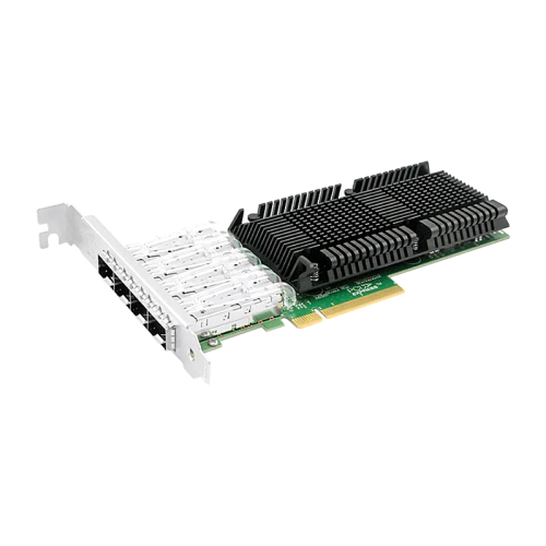 PCIe x8 25G Quad Port SFP28 Server Network Card (LRES1027PF-4SFP28)