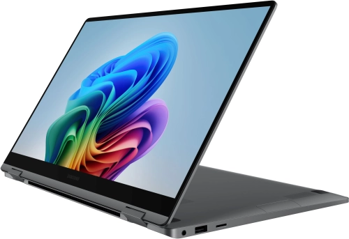 Ноутбук Samsung Galaxy Book 5 360 NP750 Core Ultra 7 258V 32Gb SSD1Tb 15.6 AMOLED Touch FHD (1920x1080) Win11 grey WiFi BT Cam (NP750QHA-LG4IN) фото 8