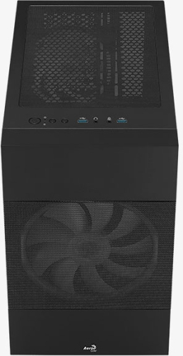 Корпус Aerocool Atomic-G-BK-v1 черный без БП mATX 2x120mm 2x140mm 2xUSB3.0 audio bott PSU фото 11