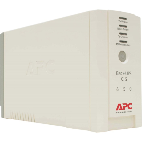ИБП APC Back-UPS CS 650VA/400W, 230V, 4x C13, Data/DSL protect, USB, PCh, HS batt. (BK650EI) фото 3