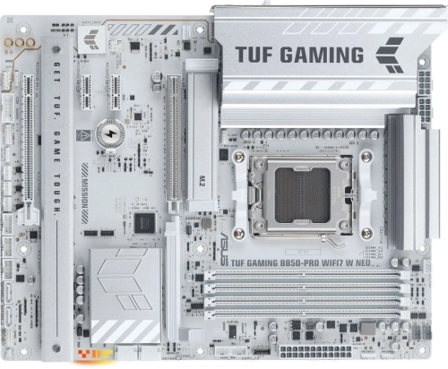 Материнская плата Asus TUF GAMING B850-PRO WIFI7 W NEO Socket AM5 AMD B850 4xDDR5 ATX AC`97 8ch(7.1) 2.5Gg RAID+HDMI+DP