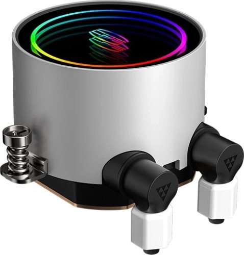 Система водяного охлаждения PcCooler DA360 WH ARGB Soc-AM5/ AM4/ 1200/ 1700/ 1851 белый 4-pin Al 300W Ret (DA360-WHAWXX-GL) фото 5