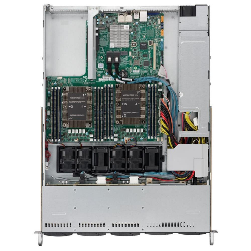 Платформа SuperMicro SYS-1029P-WT/ 2x LGA 3647/ x12 DIMM/ noHDD (up 8SFF)/ iC621/ 2x GbE/ 1x 600W (NHP) (SYS-1029P-WT) фото 4
