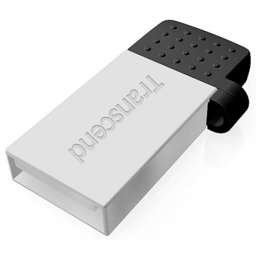 Флеш-накопитель Transcend JetFlash 380S USB 2.0 16 Гб металл серебристый (TS16GJF380S) фото 2