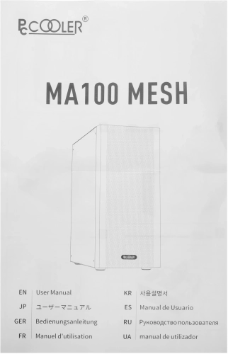 Корпус PcCooler MA100 MESH BK черный без БП ATX 3x120mm 1xUSB2.0 1xUSB3.0 audio bott PSU (C3-A510BKP3-GL) фото 14