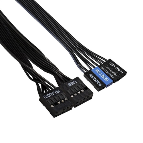 Exegate EX290172RUS Корпус Miditower ExeGate AA-440 (ATX, без БП, 2*USB, аудио, черный) фото 3