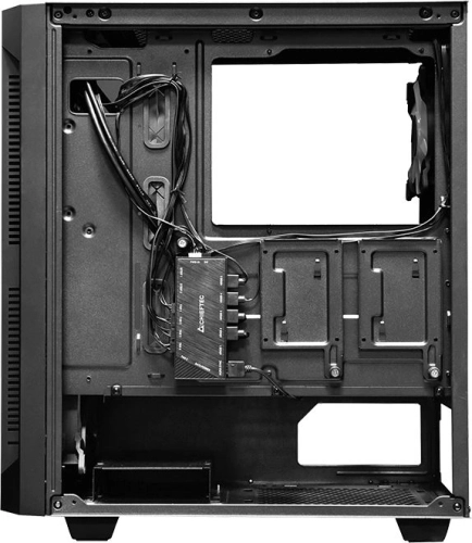 Chieftec Hunter, ATX Gaming case, w/Glass, 4xRGB fan (GS-01B-OP) фото 6
