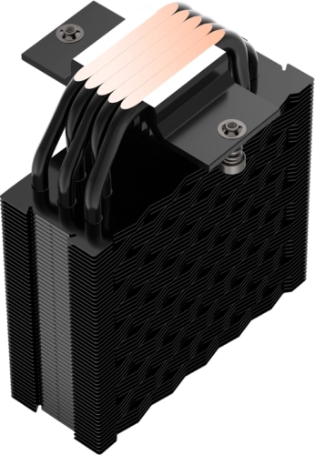 Устройство охлаждения(кулер) PcCooler RT500 Digital Soc-AM5/AM4/1200/1700/1851 черный 4-pin 34.9dB Al+Cu LCD 240W Ret (RT500-BKNWYL-GL) фото 3