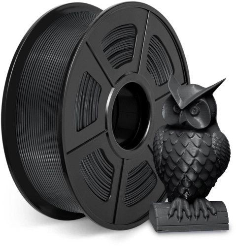 -/ Пластик для принтера 3D Cactus CS-3D-ABS-1KG-BLACK ABS d1.75мм 1кг L386м 1цв.