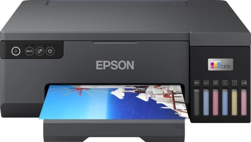 Принтер струйный Epson L8050 (C11CK37405/ 506/ 507/ 504) A4 WiFi черный (C11CK37405/506/507/504)