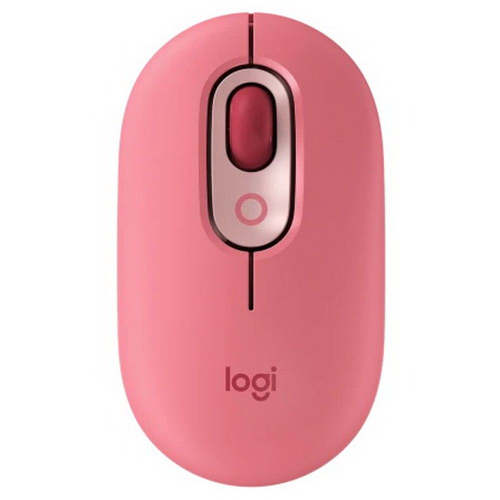 Мышь Logitech POP Wireless Mouse with Customizable Emoji Heartbreaker (910-006426)