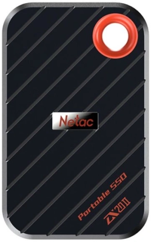 SSD накопитель Netac ZX20 II 1TB USB 3.2 Gen 2 Type-C External Magnetic Portable SSD, R/ W up to 2000MB/ 1800MB/ s, with USB C to A cable and 20Gbps USB C to C cable 3Y wty (NT01ZX20II-1T0-32BK)