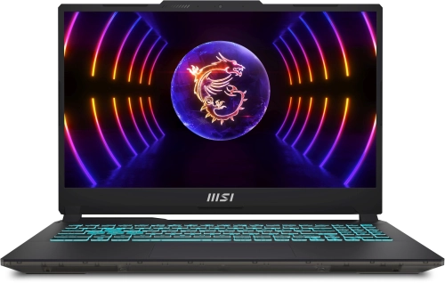 Ноутбук MSI Cyborg 15 A12VF-2064CA Core i7 12650H 16Gb SSD512Gb NVIDIA GeForce RTX4060 8Gb 15.6 IPS FHD (1920x1080) Windows 11 Home Multi Language black WiFi BT Cam (9S7-15K111-2064)