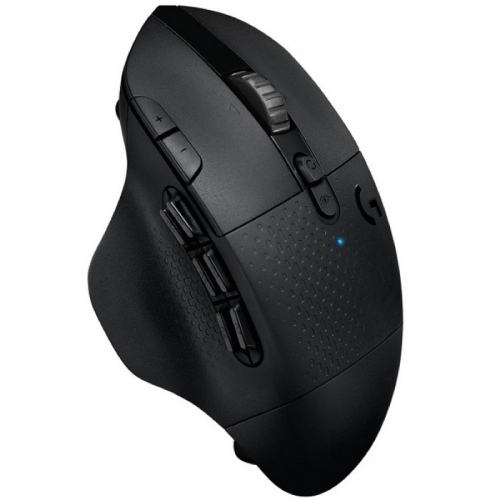 Мышь игровая Logitech G604 Wireless, LIGHTSPEED 16000dpi, HERO 16K, Bluetooth, USB, Black (910-005649) фото 2