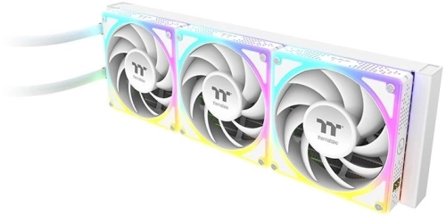 Система водяного охлаждения Thermaltake MAGCurve 360 Ultra Snow ARGB Soc-AM5/AM4/1200/1700/1851 белый 4-pin 32.8-35.1dB Al LCD Ret (CL-W454- PL12SW-A) фото 4