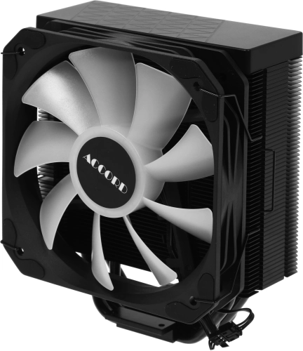 Устройство охлаждения(кулер) Accord ACC-YX4P13 ARGB Soc-AM5/AM4/1200/1700/1851 черный 4-pin 36.5dB Al+Cu 220W 740gr brown box
