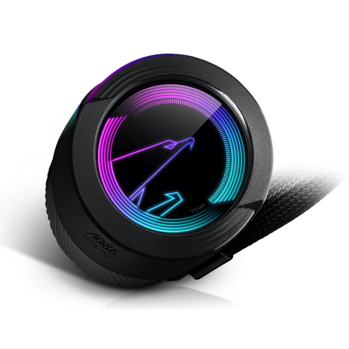 Жидкостная система охлаждения Gigabyte AORUS WATERFORCE 280, 2 x 140mm ARGB Fan, RTL {6} (552367) (GP-AORUS WATERFORCE 280) фото 3