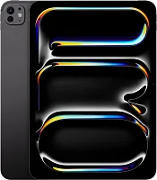 Планшет Apple iPad Pro 2025 A3357 M5 9C RAM12Gb ROM512Gb 11" OLED 2420x1668 iOS черный космос 12Mpix 12Mpix BT WiFi 10hr (MDWM4LL/A)