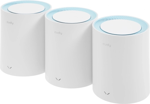 Wi-Fi Mesh-система/ AC1200 Wi-Fi Mesh Solution 3-Pack, Chipset MediaTek, Dual-Band, 867Mbps at 5GHz + 300Mbps at 2.4GHz, 802.11ac/a/b/g/n, 2 Fast Ethernet Ports, 2 internal antennas, MU-MIMO, DDNS,Zerotier/Wireguard/OpenVPN/IPSec (M1200(3-PACK)) фото 4