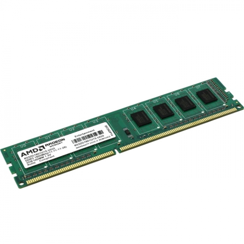 Модуль памяти AMD Radeon DDR3 2GB 1600MHz PC3-12800 CL11 DIMM 240-pin 1.5V OEM (R532G1601U1S-UGO)