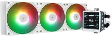 Система водяного охлаждения Thermalright Frozen Warframe Ultra 360 ARGB Soc-AM5/AM4/1151/1200/2066/2011/1700 белый 4-pin 29.8dB Al LCD Ret (F-WFRAME-ULT-360-WH-ARGB)