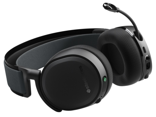 Наушники с микрофоном Steelseries Arctis 7+ черный мониторные Radio оголовье (61470) фото 5