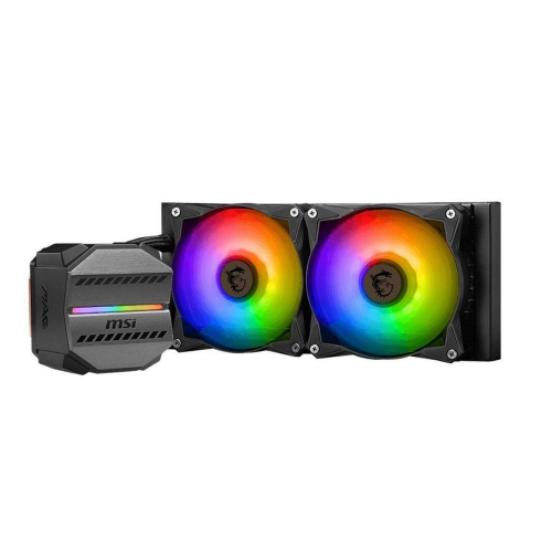 Жидкостная система охлаждения MSI MAG CORELIQUID M240 2x ARGB Fan (306-7ZW4R14-813) фото 2