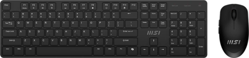 Клавиатура и мышь Keyboard and Mouse MSI K200 Combo, Wireless, Black (S11-43RU304-Y92)