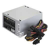 Блок питания 500W ExeGate UN500 (ATX, 12cm fan, 24pin, +4pin, PCIe, 3xSATA, 2xIDE, FDD) (858403) (EX244555RUS)