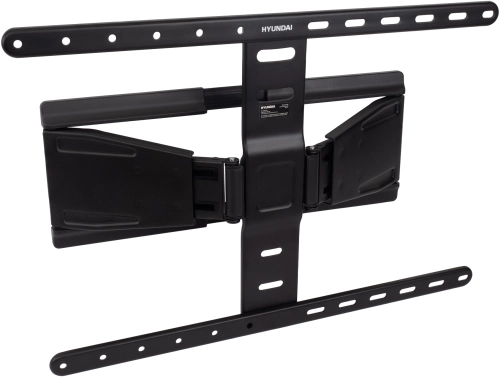 Кронштейн для телевизора Hyundai SL-F1 черный 43-90 макс.50кг настенный поворотно-выдвижной и наклонный (HMS90FD350BK16)