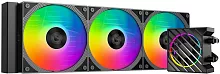 Система водяного охлаждения ID-Cooling Dashflow 360 XT Pro ARGB Soc-AM5/ AM4/ 1200/ 1700/ 1851 черный 4-pin 16-34dB Al+Cu 350W Ret