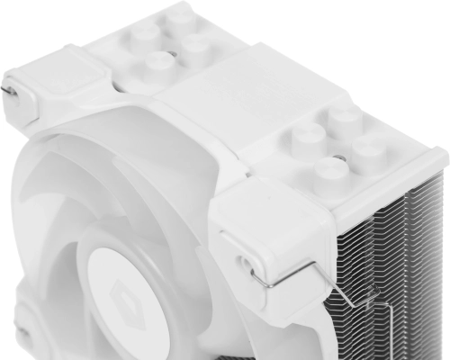 Устройство охлаждения(кулер) ID-Cooling SE-214-XT DF ARGB Soc-AM5/ AM4/ 1200/ 1700/ 1851 белый 4-pin 31.5dB Al+Cu 180W 560gr Ret (SE-214-XT DF WHITE) фото 5