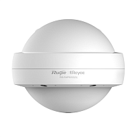 Ruijie Reyee AC1300 Dual Band Outdoor Access Point, IP68 waterproof, 867Mbps at 5GHz + 400Mbps at 2.4GHz, 2 10/100/1000base-t Ethernet port, Internal omnidirectional antennas,support 802.11a/b/g/n/a (RG-RAP6202(G))