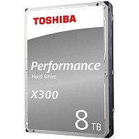 Жесткий диск Toshiba X300 HDD 3.5" SATA III 8TB 7200rpm 256Mb (HDWR180UZSVA)