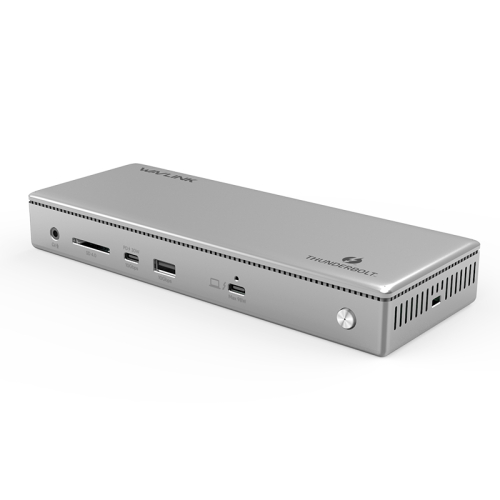 док-станция Docking Station WAVLINK Thunderbolt 4 Dual Display/ 98W Power Delivery Include 20V/ 11.5A Power Adapter/ 4xUSB3.0/ 3xThunderbolt 4/ 2xDP 4K 60HZ/ 2xHDMI 4K 60HZ/ 1xGigabit LAN/ 1xCombo Audio Jack/ 1xCardReader (WL-UTD43 PRO) фото 4