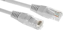 Патч-корд Hyperline PC-LPM-UTP-RJ45-RJ45-C5e-10M-LSZH-GY UTP RJ-45 вил.-вилка RJ-45 кат.5E 10м серый LSZH 24AWG (1922359) (1922359#MLN)